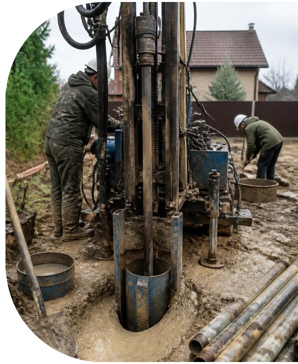 Углубление скважины на воду в Красногорске от 3048 р. | АПаруса-Крр